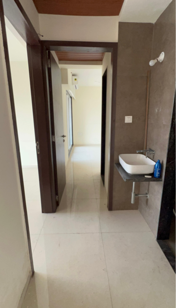Bathroom in 3 BHK Apartment at Tricity Eros, Kharghar Sector 15 – for Rent