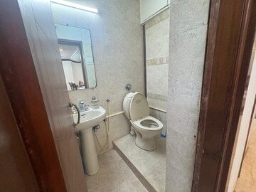 Bathroom in 3 BHK Apartment at V V A Vision Avarsekar Heights, Worli – for Rent