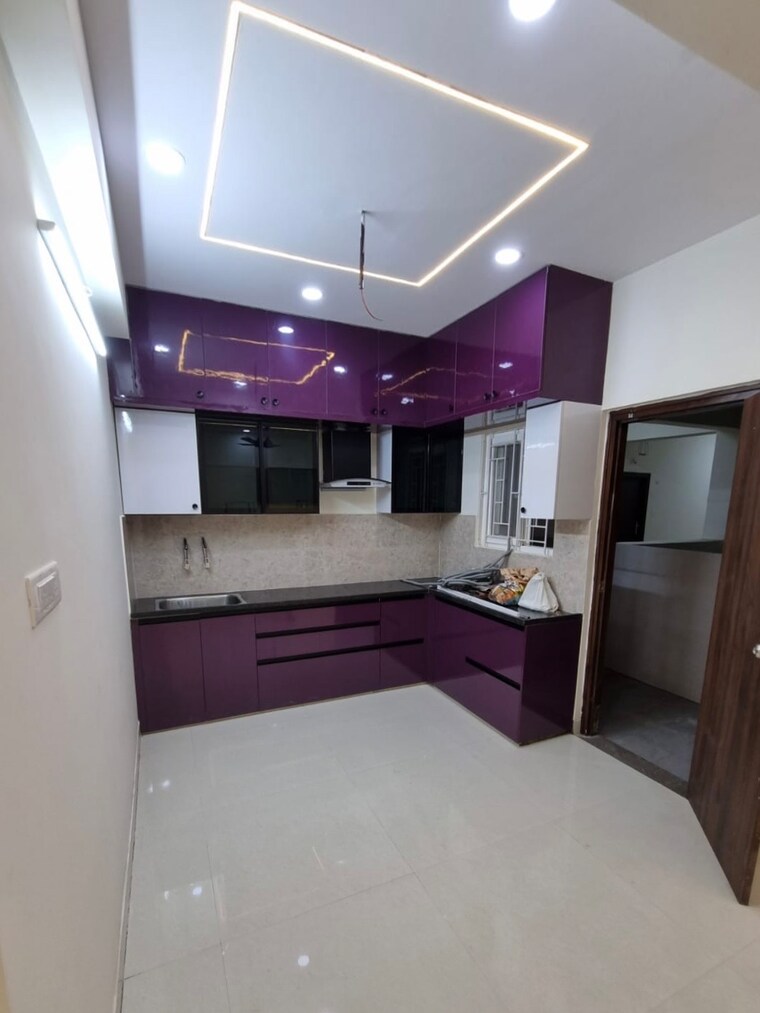 Kitchen, bollineni-bion 3 Bedroom 1855 Sq.Ft. Apartment In Kothaguda Hyderabad 9179361