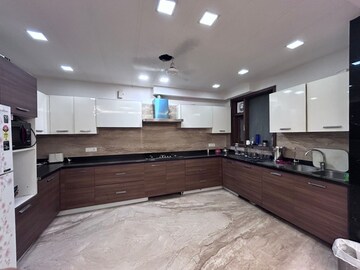 Kitchen in 4 BHK Builder Floor at Greater Kailash I – for Sale