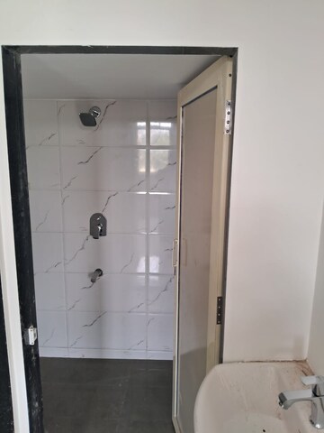 Bathroom in 2 BHK Apartment at Chandak Cornerstone, Worli – for Rent