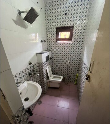 Bathroom in 3 BHK Apartment at Shalimar Garden Extension I – for Rent