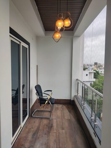 Balcony in 3 BHK Villa at Ghogali – for Rent