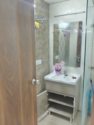 Bathroom in 2 BHK Apartment at Shri Radha Sky Gardens, Sector 16b Greater Noida – for Sale
