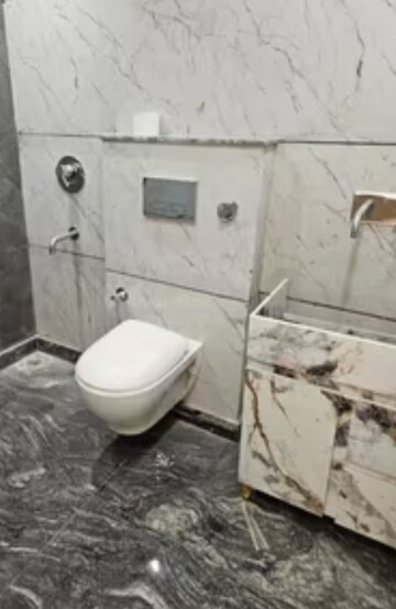Bathroom in 3 BHK Builder Floor at Khirki Extension – for Rent