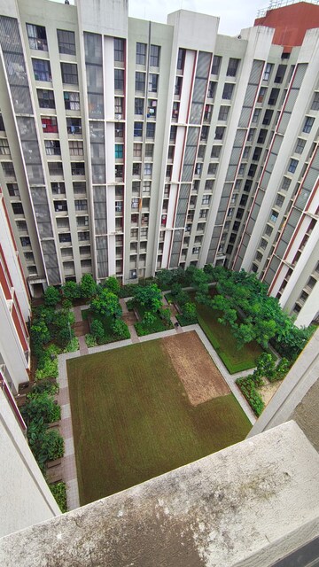 Balcony in 1 BHK Apartment at Lodha Downtown, Dombivli East – for Rent