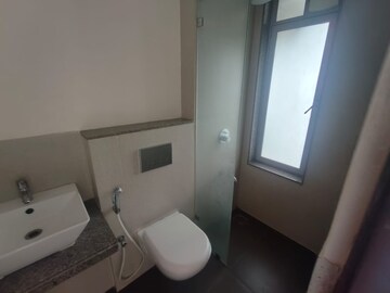 Bathroom in 4 BHK Apartment at Piramal Vaikunth, Balkum Pada – for Rent