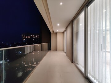 Building Lobby in 3 BHK Apartment at Bhartiya Leela Residences, Thanisandra Main Road – for Rent