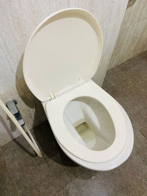 Bathroom in 2 BHK Apartment at Little Earth Apartments, Mamurdi – for Sale