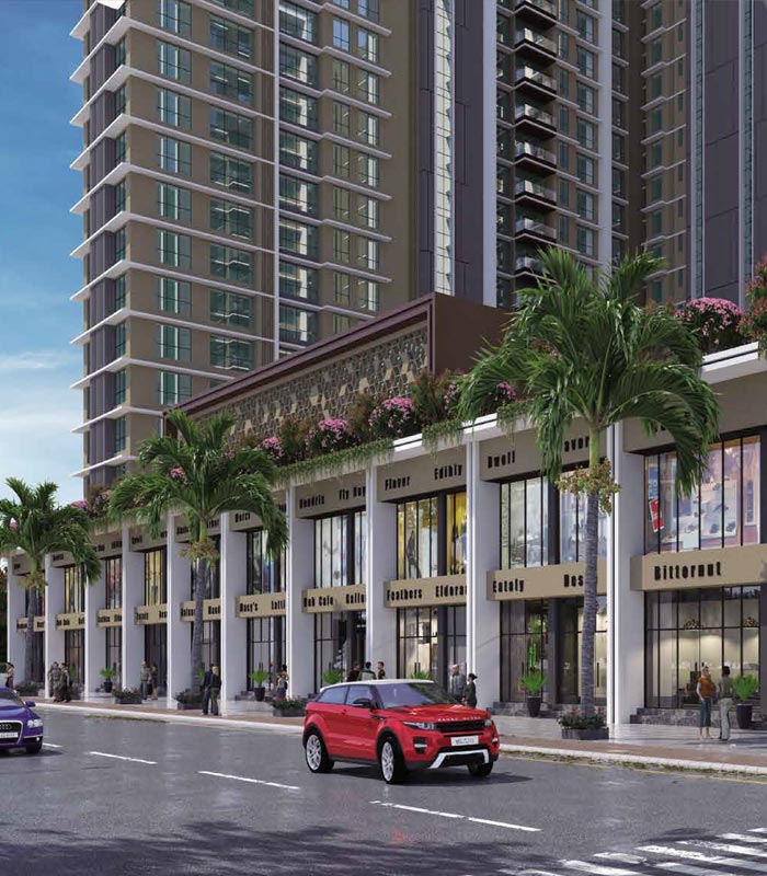 3 BHK + Extra Room Apartment For Sale in  Goodwill Wisteria  Vashi