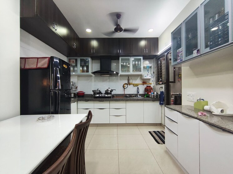 Kitchen, swati-florence 3 Bedroom 1445 Sq.Ft. Apartment In Bopal Ahmedabad 9179776