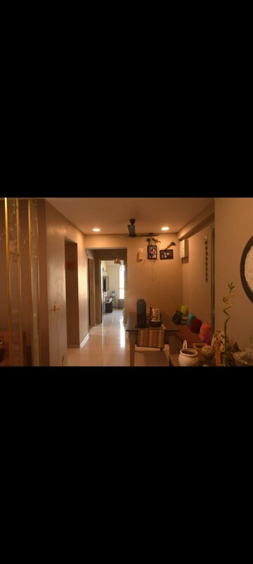 Living Room in 3 BHK Apartment at Swati Chrysantha, Shela – for Sale