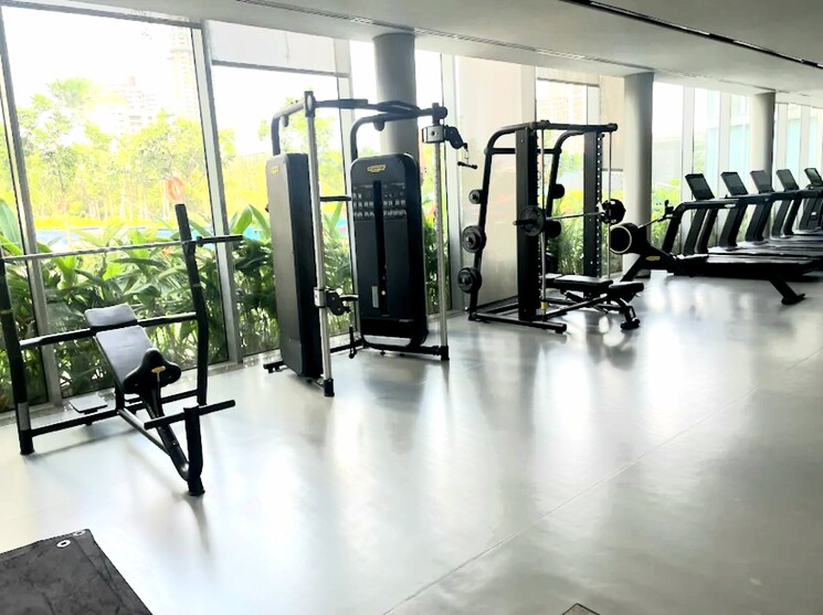 Gym, oberoi-enigma 4 Bedroom 1886 Sq.Ft. Apartment In Mulund West Mumbai 9179880