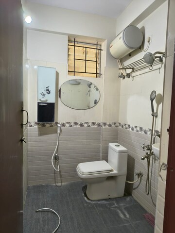 Bathroom in 3 BHK Apartment at Mahaveer Rich, Jalahalli West – for Sale