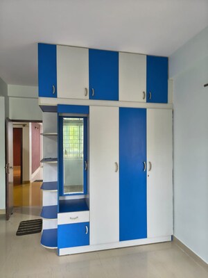 Building Lobby in 3 BHK Apartment at Mahaveer Rich, Jalahalli West – for Sale