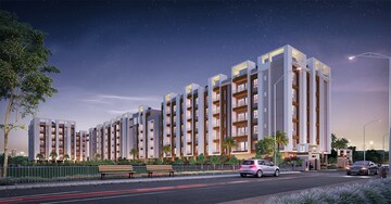 3 BHK Apartment – Exterior View View at Salugara - for Sale