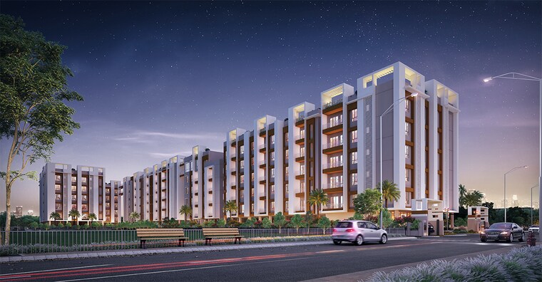 Exterior View, salugara 3 Bedroom 1384 Sq.Ft. Apartment In Salugara Siliguri 9179941