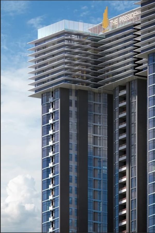 3 BHK + Extra Room Apartment For Sale in Golden Gate The Presidential Tower