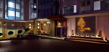 Living Room in 3 BHK Apartment at Golden Gate The Presidential Tower, Yeshwanthpur – for Sale