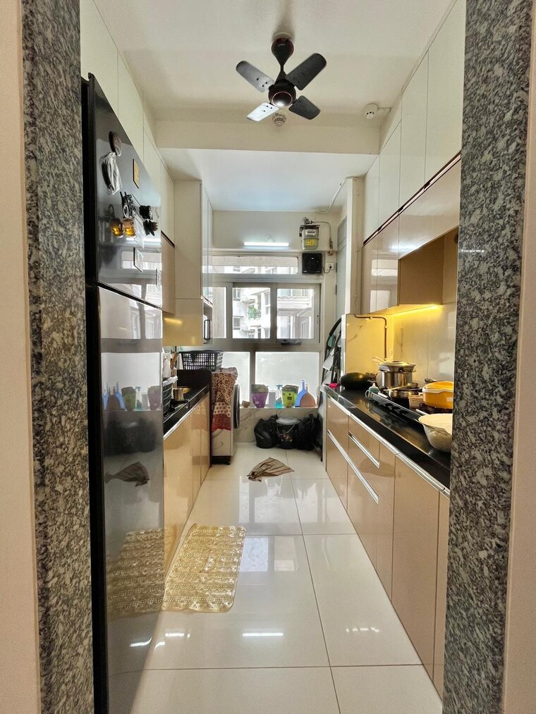 Kitchen, the-wadhwa-atmosphere 2.5 Bedroom 1100 Sq.Ft. Apartment In Mulund West Mumbai 9180240