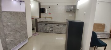 Kitchen in 3 BHK Apartment at Goyal Orchid Valley, Shela – for Rent