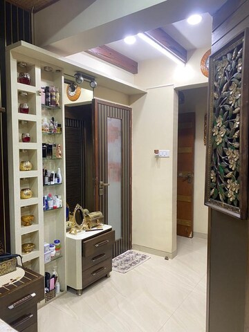 Living Room in 3 BHK Apartment at Omkar Alta Monte, Malad East – for Rent
