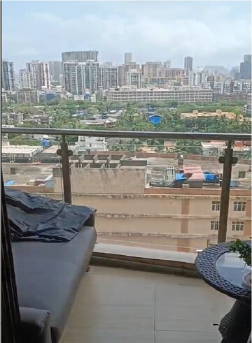 Balcony in 4 BHK Apartment at HDIL Metropolis Residences, Andheri West – for Rent