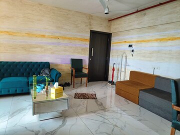 Living Room in 2 BHK Apartment at LnT Veridian, Powai – for Rent