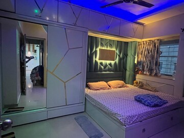 Bedroom in 2 BHK Apartment at Goel Ganga Annexe Ganga Osian Meadows, Thergaon – for Rent