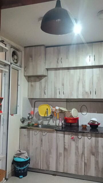 Kitchen in 3 BHK Apartment at Hawelia Valencia Homes, Sector 1 Greater Noida – for Rent