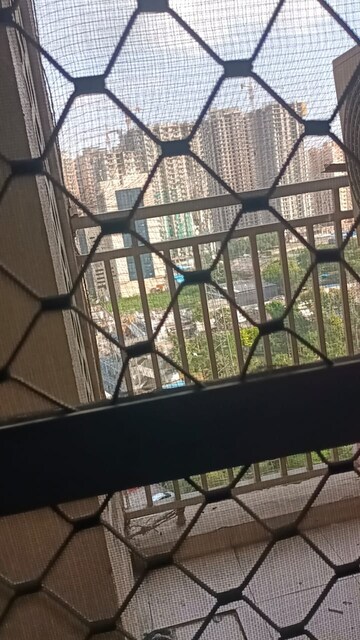 Balcony in 3 BHK Apartment at Hawelia Valencia Homes, Sector 1 Greater Noida – for Rent