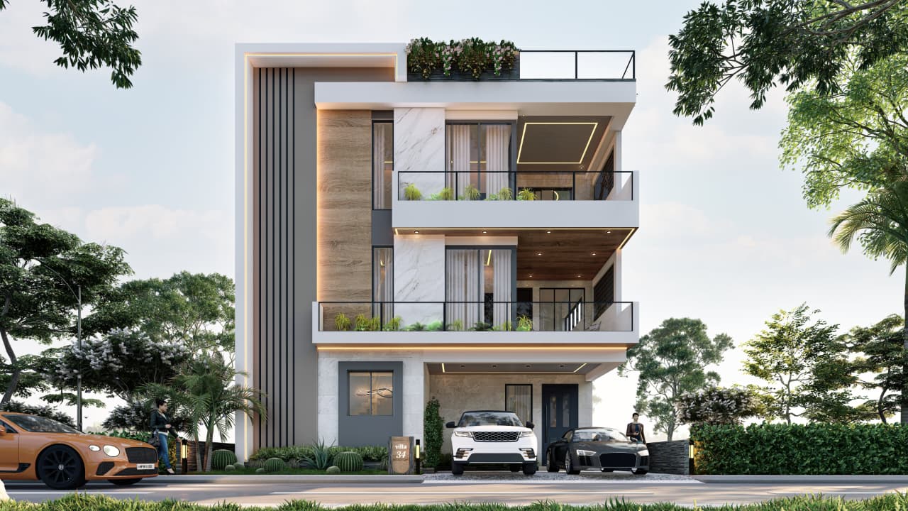 3 BHK + Pooja Room,Study Room,Extra Room Villa For Sale in Ilika Villas