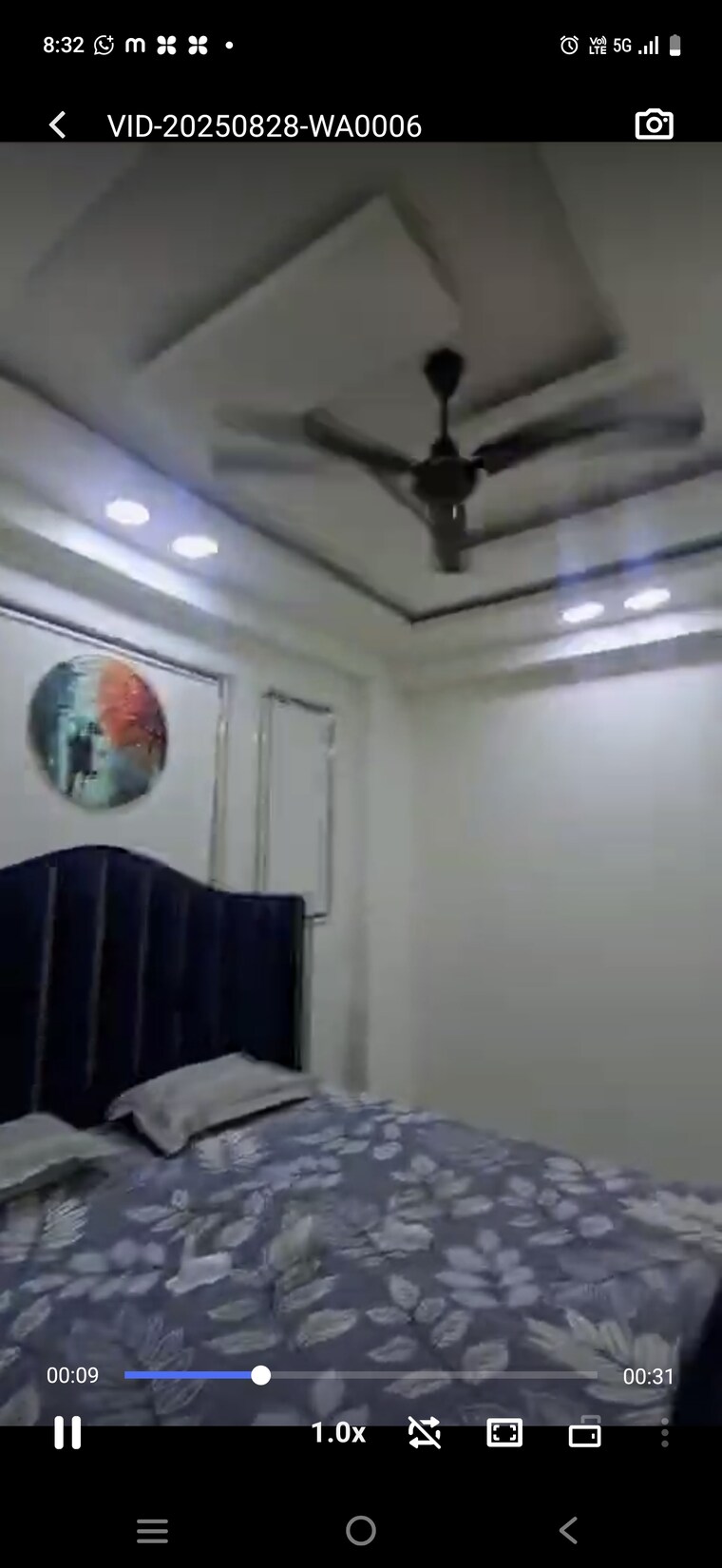 Bedroom, palam 3 Bedroom 1200 Sq.Ft. Builder Floor In Palam Delhi 9180266