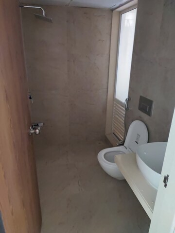 Bathroom in 2 BHK Apartment at Dosti West County, Balkum Pada – for Rent