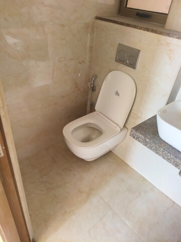 Bathroom in 3 BHK Apartment at The Prestige City, Mulund West – for Rent