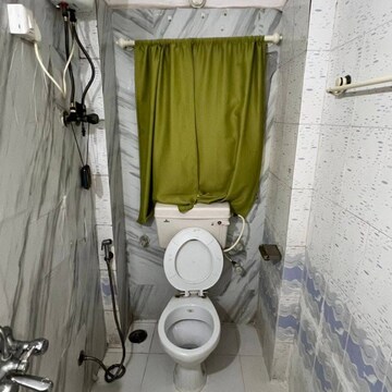 Bathroom in 1 BHK Apartment at Vibha CHS Malad West, Daruwala Compound – for Rent