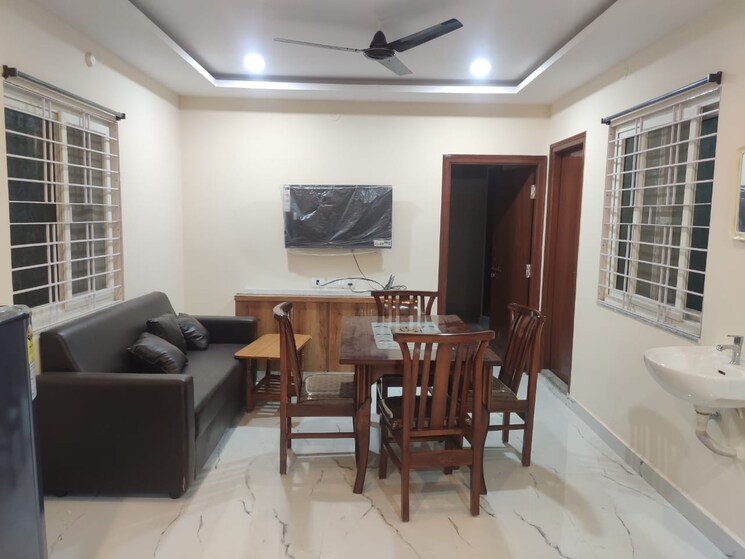 Living Room, kondapur 2 Bedroom 1200 Sq.Ft. Builder Floor In Kondapur Hyderabad 9180403