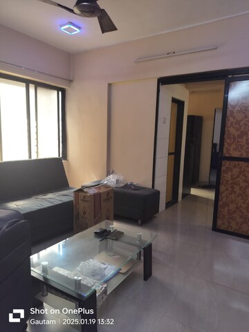 Living Room in 1 BHK Apartment at Green Fields Apartment, Andheri East – for Rent
