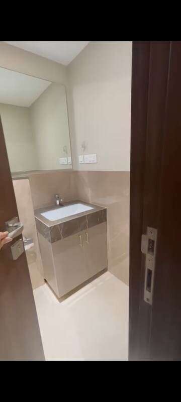 Bathroom in 3 BHK Apartment at Piramal Aranya Arav, Byculla – for Rent