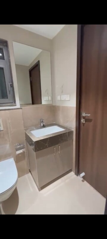 Bathroom in 3 BHK Apartment at Piramal Aranya Arav, Byculla – for Rent