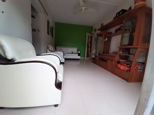 Living Room in 2 BHK Apartment at Nirmal Township CHS B5 Building, Sinhagad Road – for Sale