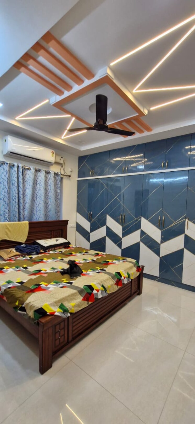 Bedroom, kondapur 3 Bedroom 1800 Sq.Ft. Builder Floor In Kondapur Hyderabad 9180492