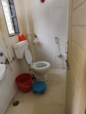 Bathroom in 1 BHK Apartment at Popular Heights, Koregaon Park – for Rent