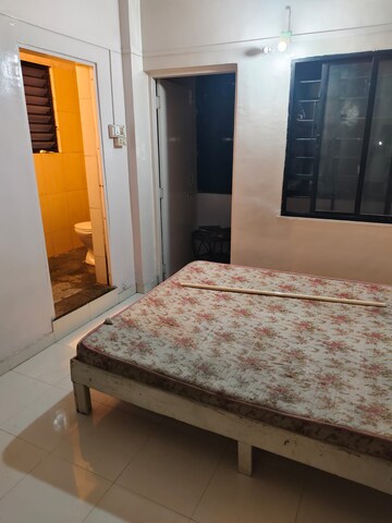 Bedroom in 1 BHK Apartment at Popular Heights, Koregaon Park – for Rent