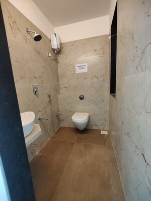 Bathroom in 2 BHK Builder Floor at Shreeji BKC Crown, Kurla West – for Sale