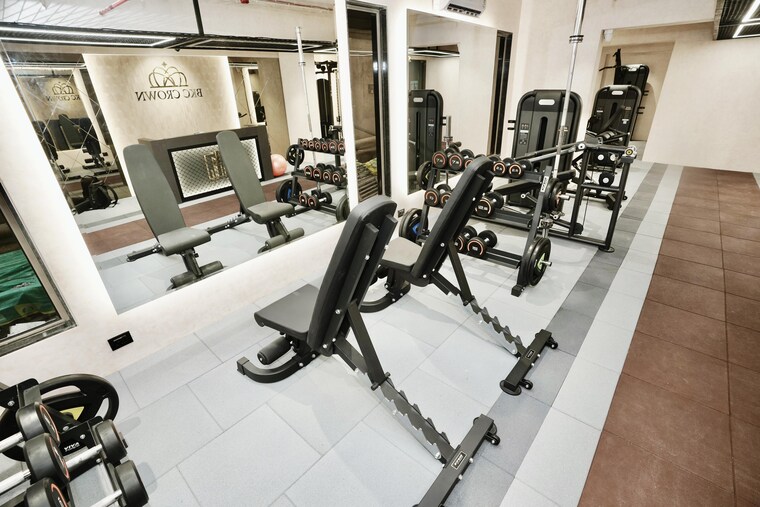 Gym, shreeji-bkc-crown 2 Bedroom 650 Sq.Ft. Builder Floor In Kurla West Mumbai 9180519
