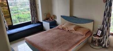 Living Room in 3 BHK Apartment at Chheda Heights, Bhandup West – for Sale