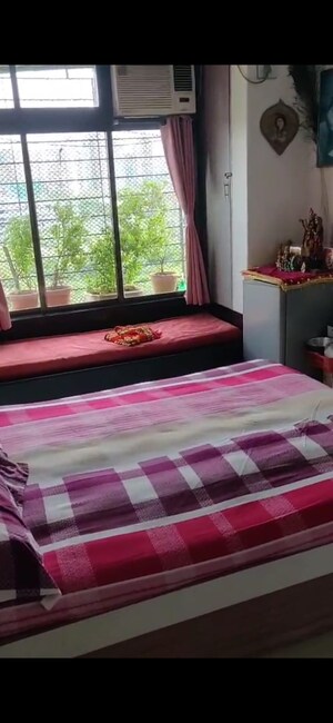 Bedroom in 3 BHK Apartment at Chheda Heights, Bhandup West – for Sale