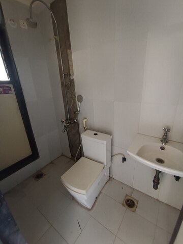 Attached Bathroom in 2 BHK Apartment at Ajmera Yogi Dham Phase III, Kalyan West – for Rent