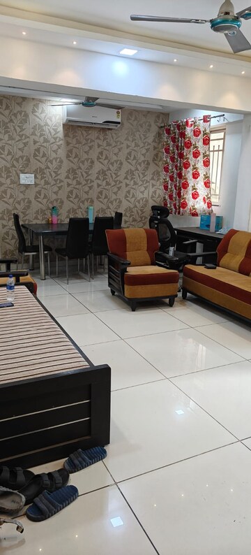 Living Room in 3 BHK Apartment at Bunty Mayur Kilbil, Dhanori – for Rent